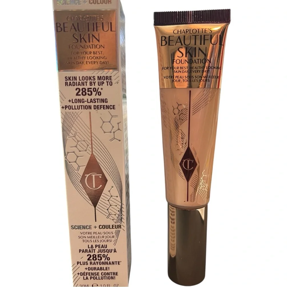 Charlotte Tilbury Beautiful Skin Foundation - Full Size NIB